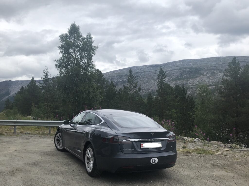 Tesla Model S 75 in Norwegen